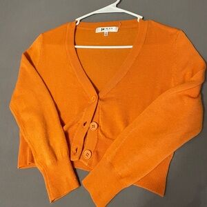Orange Ye Mak sweater Cropped Cardigan